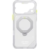 Dėklas Case Skinarma Saturn MagSafe + Rotating Kick Stand do iPhone 18 Pro Max / 17 Pro Max Frost