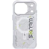 Dėklas Skinarma Sonar MagSafe, skirtas iPhone 18 Pro Max / 17 Pro Max, baltas