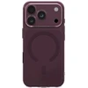 Dėklas UNIQ Airsuit, skirtas iPhone 18 Pro / 17 Pro, su Magclick įkrovimu, bordo spalvos