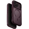 Dėklas UNIQ Veren, skirtas iPhone 18 Pro / 17 Pro, su Magclick įkrovimo funkcija, bordo spalvos