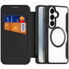 Dėklas Dux Ducis Skin X Pro MagSafe Compatible Wallet Case for Samsung Galaxy S26 – Juodas