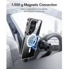 Dėklas ESR klasikinis hibridinis stovas „Kickstand MagSafe“ Samsung Galaxy S26 Ultra telefonui, skaidrus