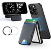 Dėklas ESR Classic Magnetic Wallet Stand, carbon fiber