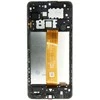 Dėklas For_Samsung LCD ekranas + jutiklinis blokas + priekinis dangtelis, skirtas Samsung A125 Galaxy A12 Juodas