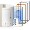 Grūdintas stiklas Tech-Protect EASY SET+ 3-PACK Samsung Galaxy S26 Juodas