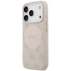 Originalaus dizaino GUESS 4G Circle Classic Logo MagSafe sijonas Apple iPhone 17 Pro rožinis