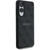 Dėklas Guess 4G Ring Classic Logo MagSafe Samsung Galaxy S25 Edge juodos spalvos