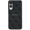 Dėklas Guess 4G Ring Classic Logo MagSafe Samsung Galaxy S25 Edge juodos spalvos