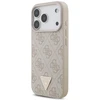 „Guess 4G Strap Triangle Logo MagSafe“ dėklas, skirtas iPhone 17 Pro - Rožinė