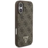 Original dėklas GUESS 4G Strap Triangle Logo MagSafe skirtas Apple iPhone 17 rudos spalvos