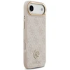 Original dėklas GUESS 4G Strass Logo & Big Strap Metal Mygtukai MagSafe skirtas Apple iPhone 17 Air pink