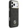 Dėklas Guess 4G Strass Logo MagSafe, skirtas iPhone 18 Pro Max / 17 Pro Max, juodas