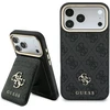 Dėklas Guess 4G su Magsafe pinigine, skirtas iPhone 18 Pro / 17 Pro, juodas