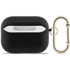 „Guess Grained Classic Logo“ dėklas, skirtas „AirPods Pro 3“ ausinėms - juodas