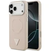 Dėklas Guess Triangle Logo MagSafe, skirtas iPhone 18 Pro Max / 17 Pro Max, rožinis