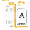 Hurtel AMORUS Samsung Galaxy S26 dėklas su slankiojančiu kortelių laikikliu – juodos spalvos