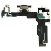 Dėklas Iphone Lcd „iPhone 15“ lankstus laidas su įkrovimo jungtimi, juoda