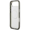 Dėklas Karl Lagerfeld IML Glitter Karl & Choupette Heads Logo MagSafe skirtas Apple iPhone Air juodos spalvos