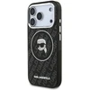 Dėklas Karl Lagerfeld IML Karl Head Logo MagSafe skirtas iPhone 17 Pro Max juodas