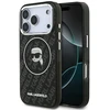 Dėklas Karl Lagerfeld IML Karl Head Logo MagSafe skirtas iPhone 17 Pro juodas