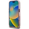 Dėklas Karl Lagerfeld IML Multi K&C Head Pattern skirtas Apple iPhone 16 Pro rožinės spalvos
