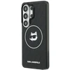 Dėklas Karl Lagerfeld IML Repeated Choupette MagSafe for Samsung Galaxy S26 Ultra juodos spalvos