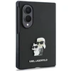 Dėklas Karl Lagerfeld Saffiano Karl&Choupette Pin for Samsung Galaxy Z Fold8 juodos spalvos