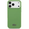 Lacoste Iconic Petit Pique MagSafe dėklas + Wallet skirtas Apple iPhone 17 Pro Max žalios spalvos