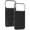 Dėklas Liavec Carbon Layer Magsafe Aramid Fiber Cover skirtas Apple iPhone 17 Pro Max juodas