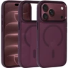 Dėklas Liavec Cloudy Case with Metal Camera Frame do Iphone 18 Pro Max/17 Pro Max violetinė (Camera Control Button)