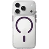 Liavec Pure dėklas su kameros valdymo mygtuku, skirtas iPhone 18 Pro/17 Pro, violetinis