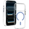 Liavec Pure dėklas su kameros valdymo mygtuku, skirtas iPhone 18 Pro/17 Pro, šviesiai mėlynas