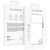 Liavec Pure dėklas su kameros valdymo mygtuku, skirtas iPhone 18 Pro/17 Pro, baltas