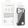 Liavec Silk Shield dėklas su metaliniu kameros rėmeliu, skirtas iPhone 18 Pro/17 Pro, juodas