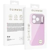 Dėklas Liavec Silk Shield Case with Metal Camera Frame do Iphone 18 Pro Max/17 Pro Max rožinė