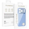 Liavec Silk Shield dėklas su metaliniu kameros rėmeliu, skirtas iPhone 18 Pro/17 Pro, šviesiai mėlynas