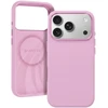 Dėklas Liavec Silky Case with Metal Camera Frame do Iphone 18 Pro/17 Pro rožinė