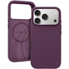 Dėklas Liavec Silky Case with Metal Camera Frame do Iphone 18 Pro/17 Pro violetinė