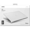 Dėklas UNIQ Claro knygų lentyna „MacBook Pro 14“ (2021 m.) matinė, skaidri