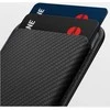 Dėklas Magnetic wallet PITAKA Woven Wallet MagSafe skirtas telefonui juodas pilkas