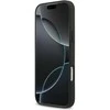 Dėklas Mercedes Leather Large Laurel Leave MagSafe iPhone 17 Pro Max antracito