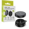 Dėklas Mobile Origin AirTag baterijos ilgintuvas A8, juodas, su CR2477 baterija