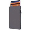 Dėklas Musthavz MagSlider Magnetic Card Wallet holder, pilkos spalvos