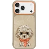 NIMMY dėklas BIG EYED PET 2.0 Dog, skirtas IPHONE 17 Pro, smėlio spalvos