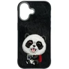 Dėklas NIMMY case BIG EYED PET 2.0 Panda for IPHONE 17 juodas