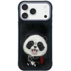 Dėklas NIMMY case BIG EYED PET 2.0 Panda for IPHONE 17 Pro juodas