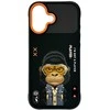 „Nimmy Cool&amp;Cute 2.0 Gorilla“ dėklas, skirtas „iPhone 17“ - Juodas