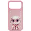„Nimmy Cool&amp;Cute 2.0“ triušio dėklas, skirtas „iPhone 17 Pro Max“ – rožinis
