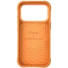 „Nimmy Glasses“ stilingas katino formos dėklas, skirtas „iPhone 17 Pro“ – oranžinis