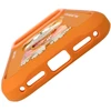 „Nimmy Glasses“ stilingas katino formos dėklas, skirtas „iPhone 17 Pro“ – oranžinis